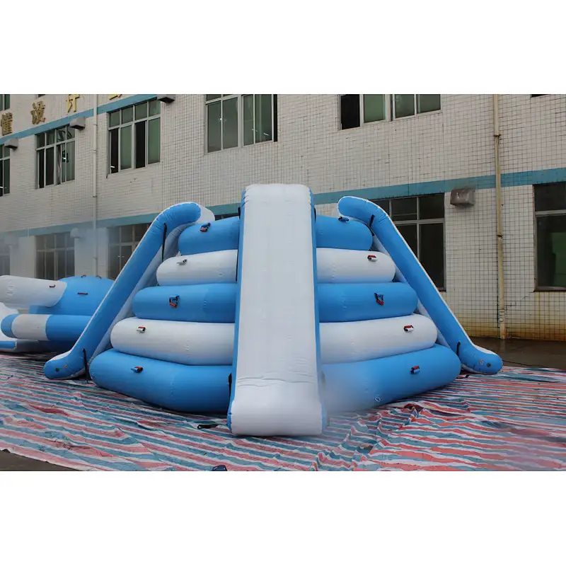 inflatable water obstacle slide-5.5x5.5m
