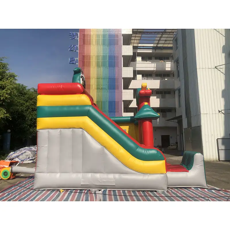 Inflatable ninja theme bouncer-5x5x4.2m