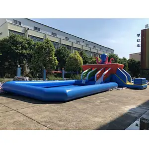 Inflatable octopus water slide-16x10m