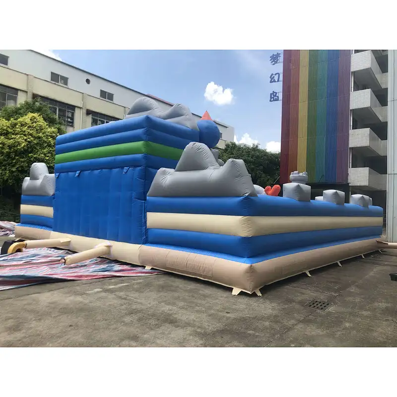 Inflatable bunny theme fun city-10x11x4.8m