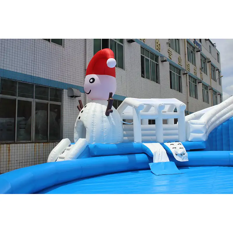 inflatable snow globe water park-Dia:16m