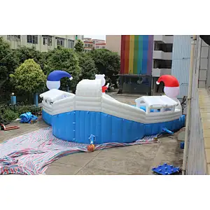 inflatable snow globe water park-Dia:16m