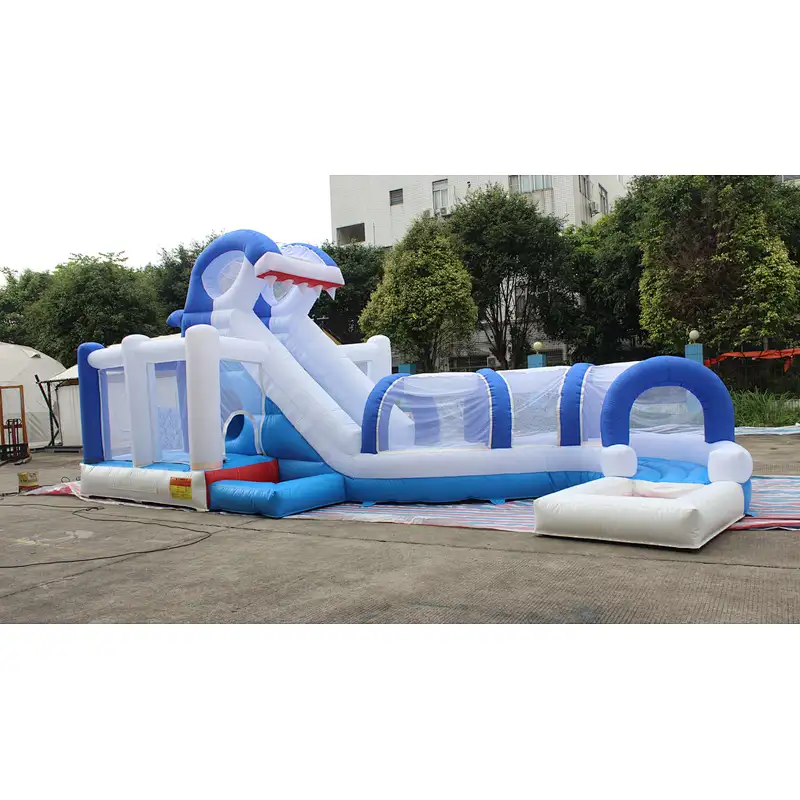 Inflatable shark theme combo-9x4x.5m