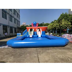 Inflatable octopus water slide-16x10m