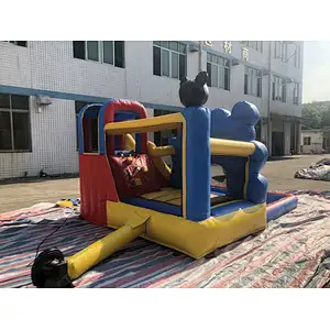 Inflatable mickey and minnie theme bouncer-4x3x2.3m