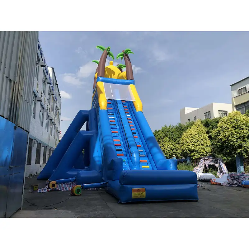 inflatable giant bear water slide-42x10x10m