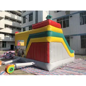 Inflatable ninja theme bouncer-5x5x4.2m