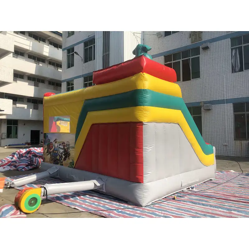 Inflatable ninja theme bouncer-5x5x4.2m