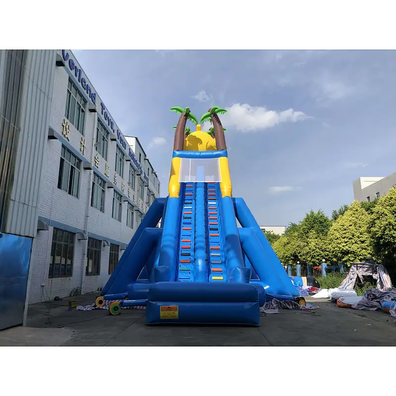 inflatable giant bear water slide-42x10x10m