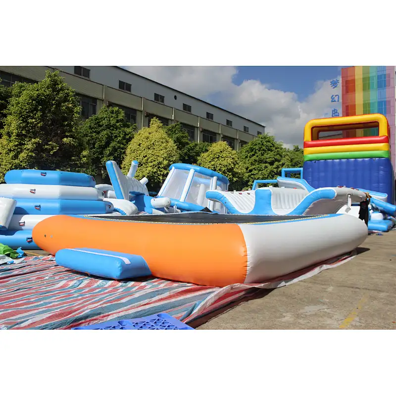 Inflatable trampoline-6x6m