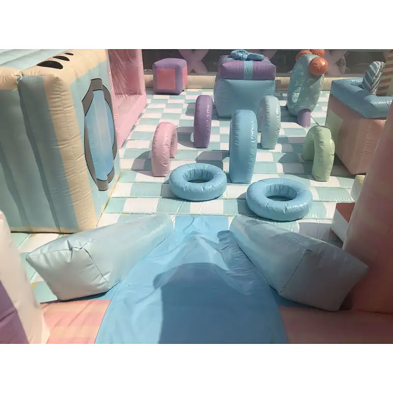 Inflatable candy house-17x13x4.5m