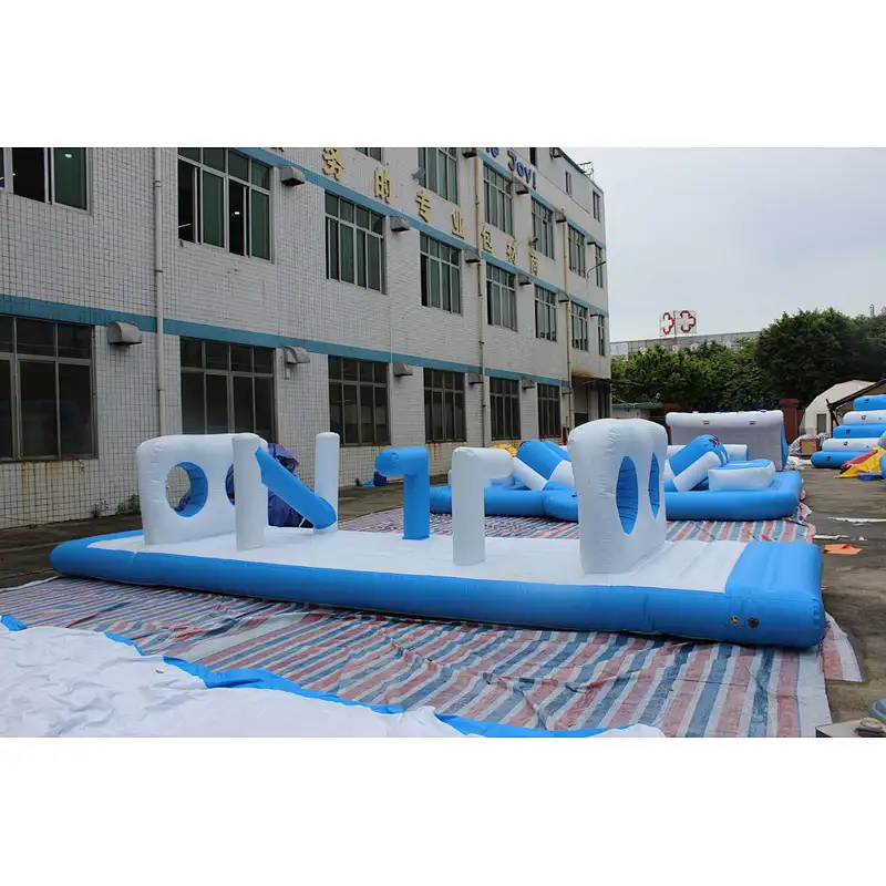 Inflatable water obstacle-7x2m