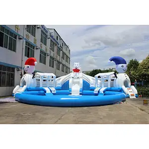 inflatable snow globe water park-Dia:16m