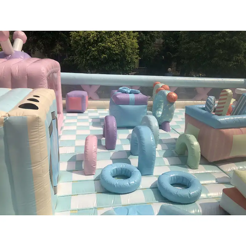 Inflatable candy house-17x13x4.5m
