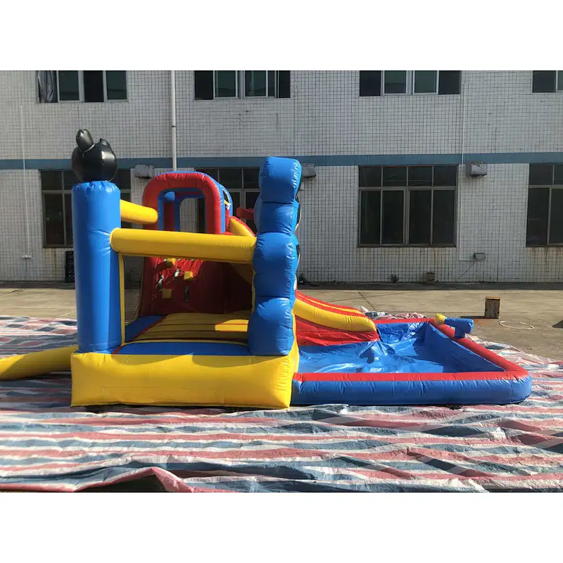 Inflatable mickey and minnie theme bouncer-4x3x2.3m