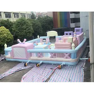 Inflatable candy house-17x13x4.5m