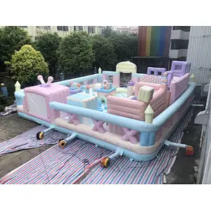 Inflatable candy house-17x13x4.5m