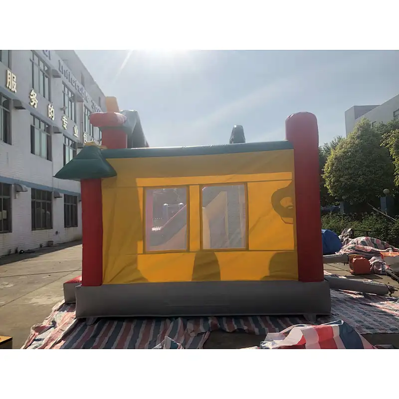 Inflatable ninja theme bouncer-5x5x4.2m