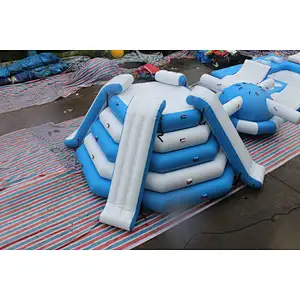 inflatable water obstacle slide-5.5x5.5m