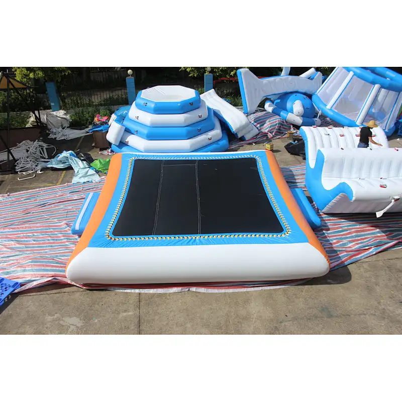 Inflatable trampoline-6x6m