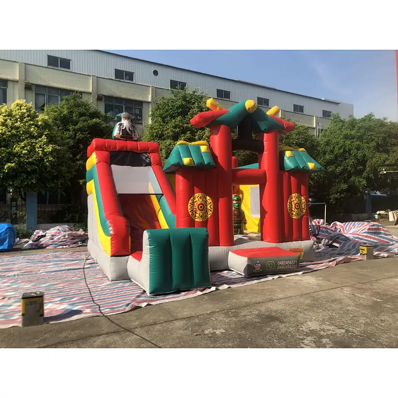 Inflatable ninja theme bouncer-5x5x4.2m