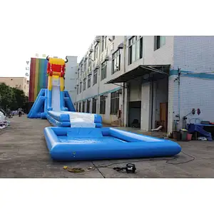 Inflatable giant water slide-42x10x10m
