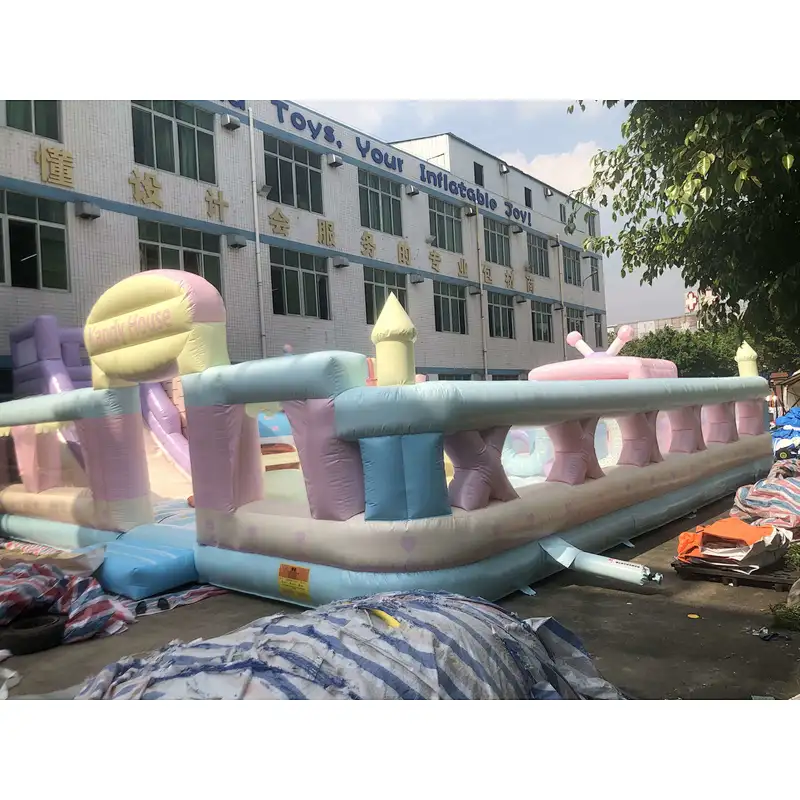 Inflatable candy house-17x13x4.5m