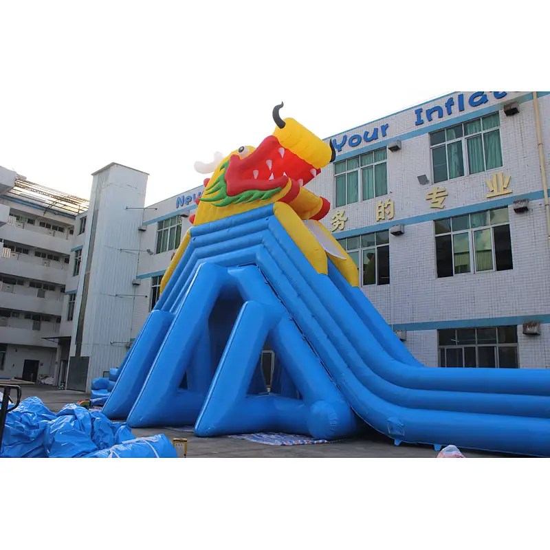 Inflatable giant water slide-42x10x10m