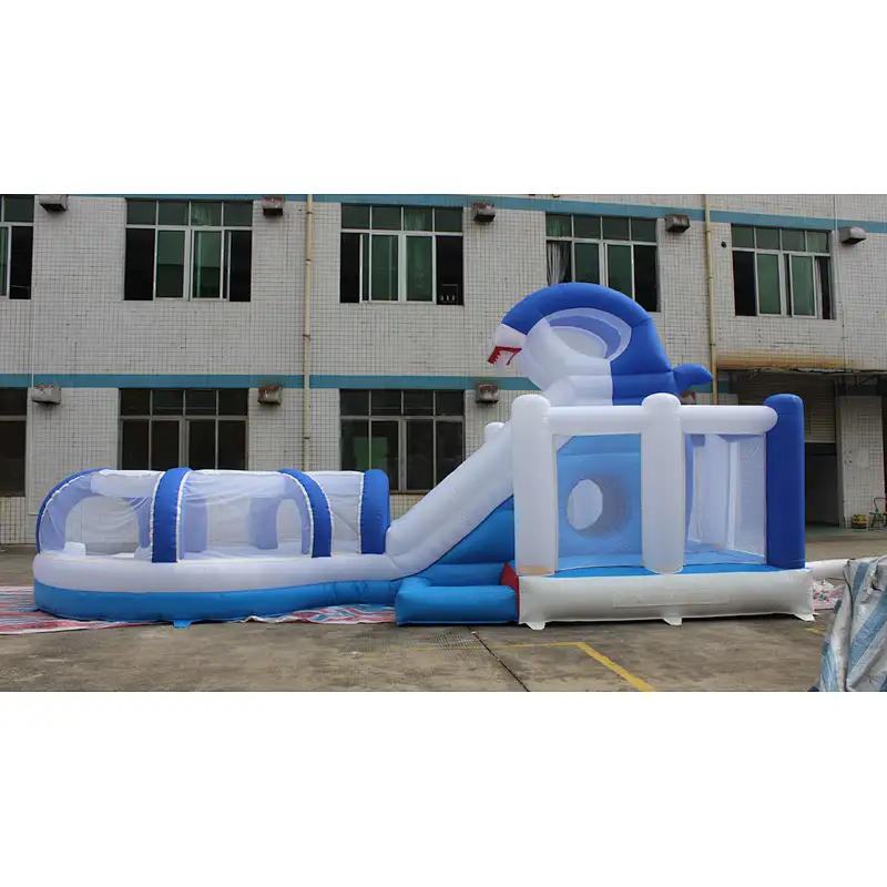 Inflatable shark theme combo-9x4x.5m