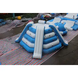 inflatable water obstacle slide-5.5x5.5m