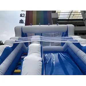 Inflatable wave water slide-5x3.5x4.5m