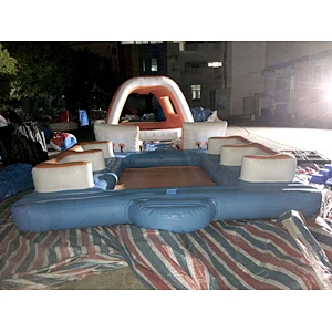 Inflatable air-holding floating platform 7.6x4m