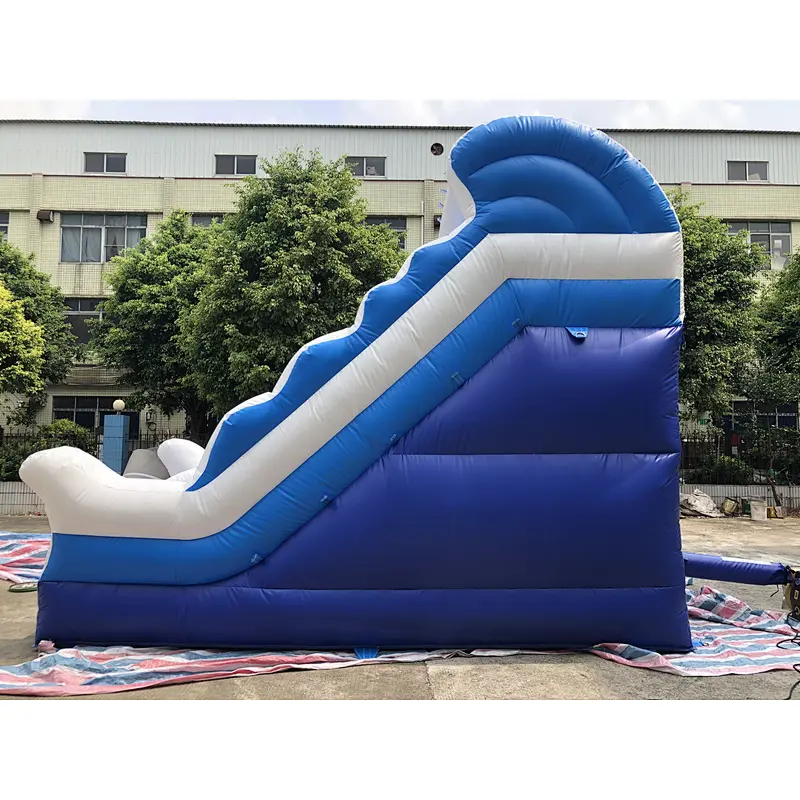 Inflatable wave water slide-5x3.5x4.5m