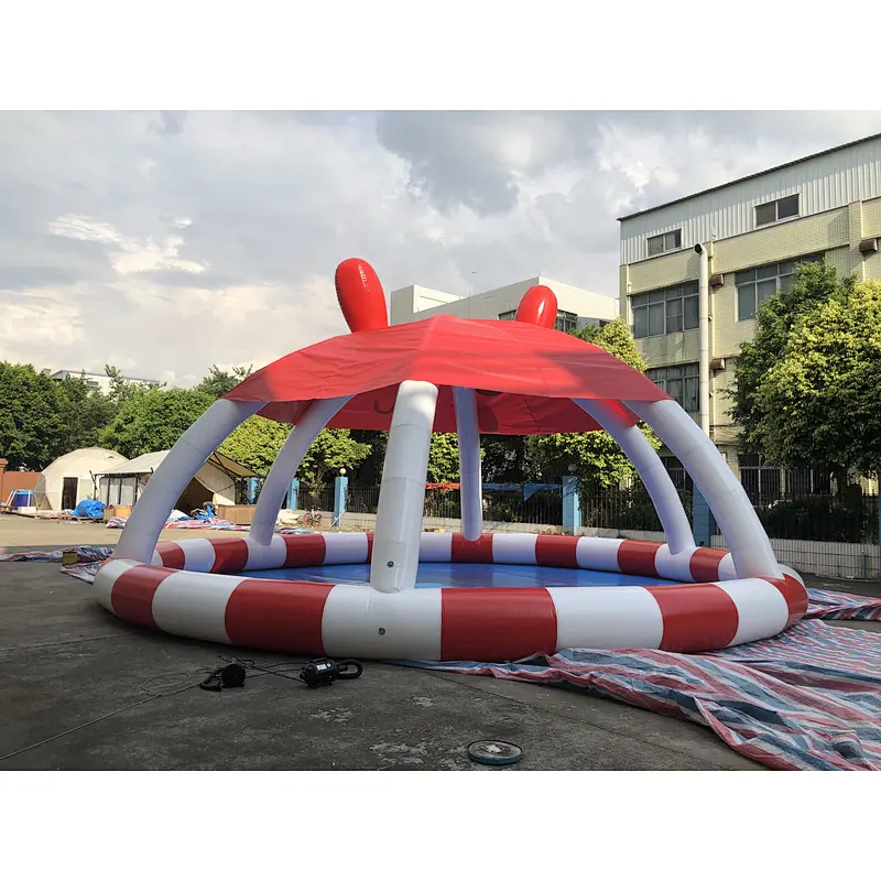 Inflatable cute cartoon tent pool-R10m