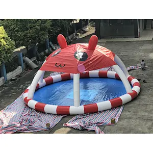 Inflatable cute cartoon tent pool-R10m