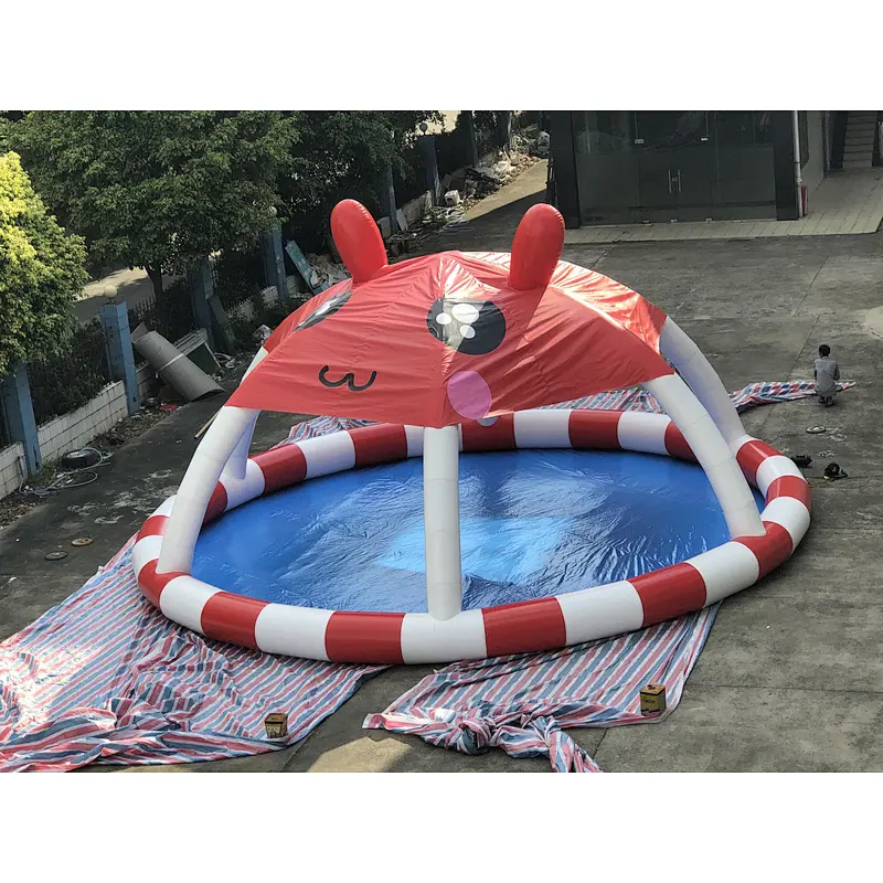 Inflatable cute cartoon tent pool-R10m