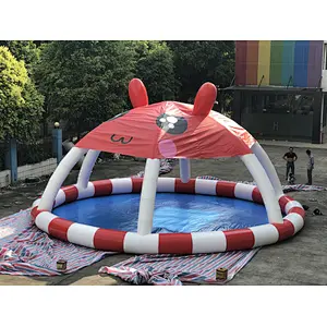 Inflatable cute cartoon tent pool-R10m