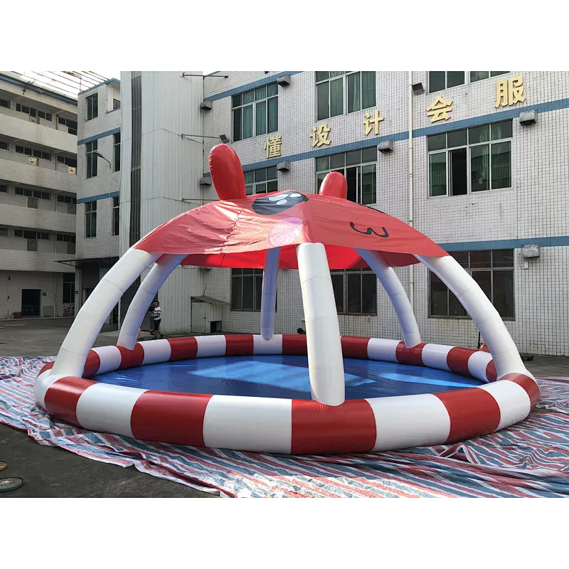 Inflatable cute cartoon tent pool-R10m
