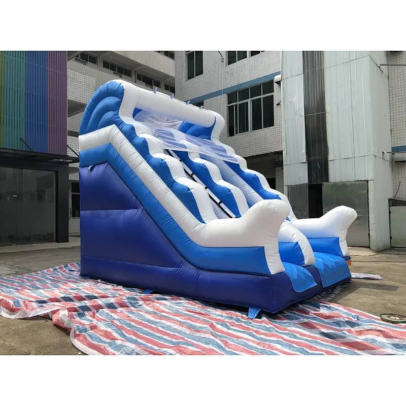 Inflatable wave water slide-5x3.5x4.5m