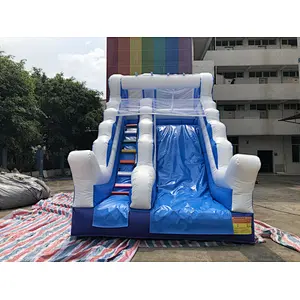 Inflatable wave water slide-5x3.5x4.5m