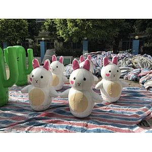 Inflatable closed bunny tumbler-1m