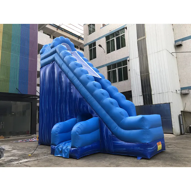 Inflatable water ripple rotating water slide-6.7x5.3x7m