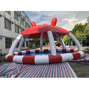 Inflatable cute cartoon tent pool-R10m