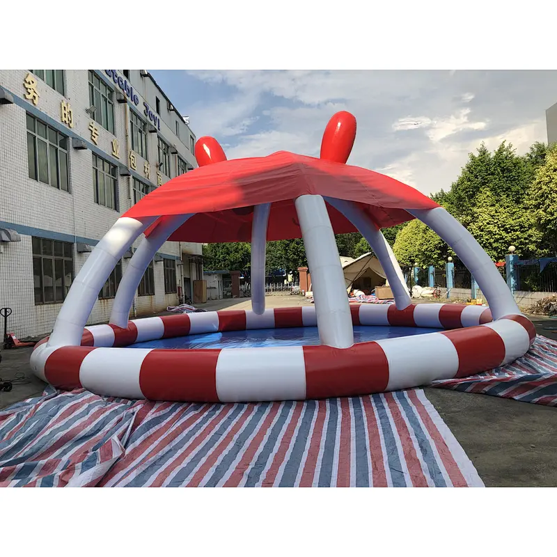 Inflatable cute cartoon tent pool-R10m