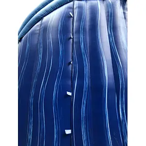 Inflatable water ripple rotating water slide-6.7x5.3x7m