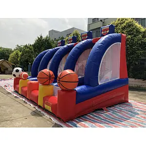 Inflatable pitching and shooting four in one-5.5x3.5x3m