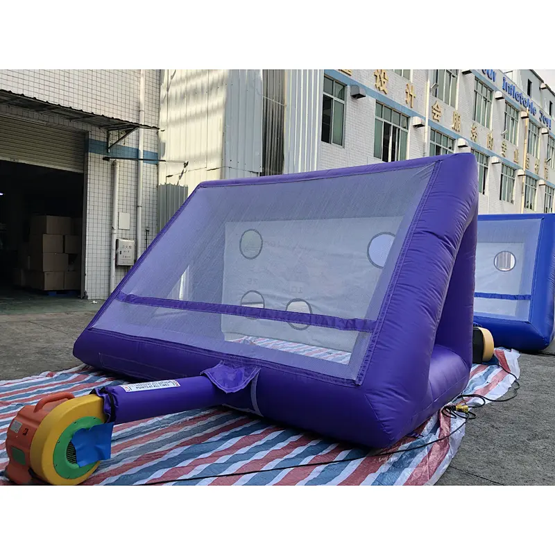 Inflatable football shooting frame-3.5x2x2.2m