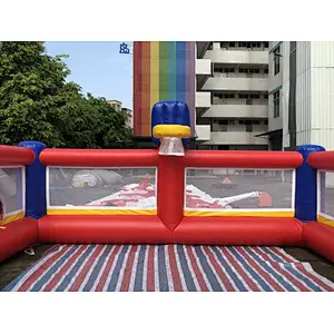 Inflatable basketball court and football field combo-8x5x1.8m