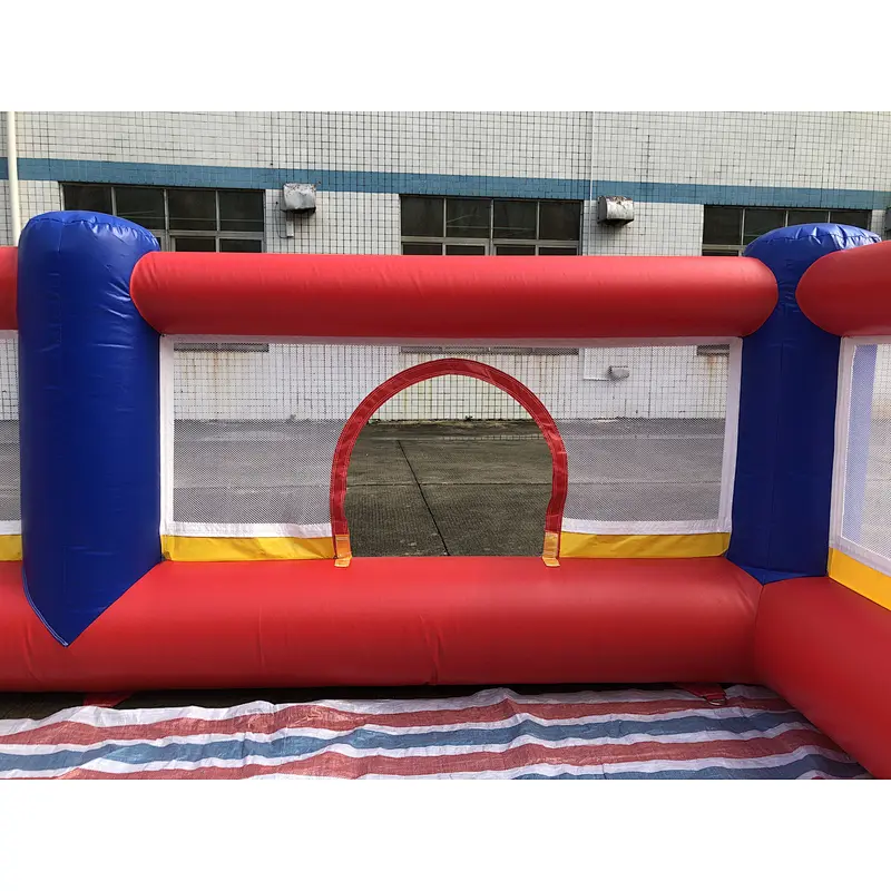Inflatable basketball court and football field combo-8x5x1.8m