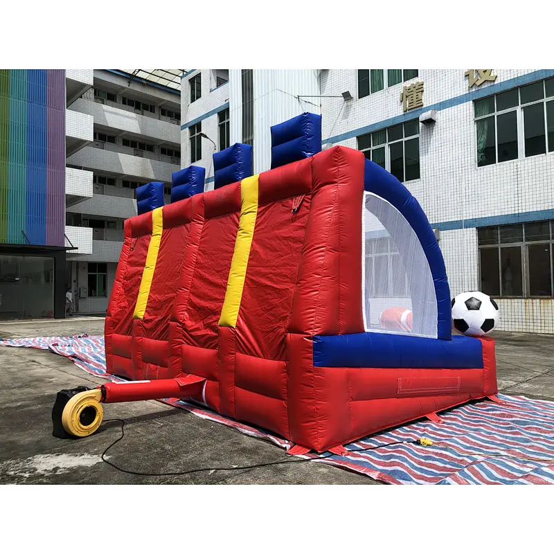 Inflatable pitching and shooting four in one-5.5x3.5x3m